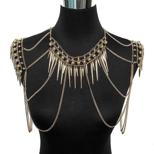 Long Necklace - Body Jewelry