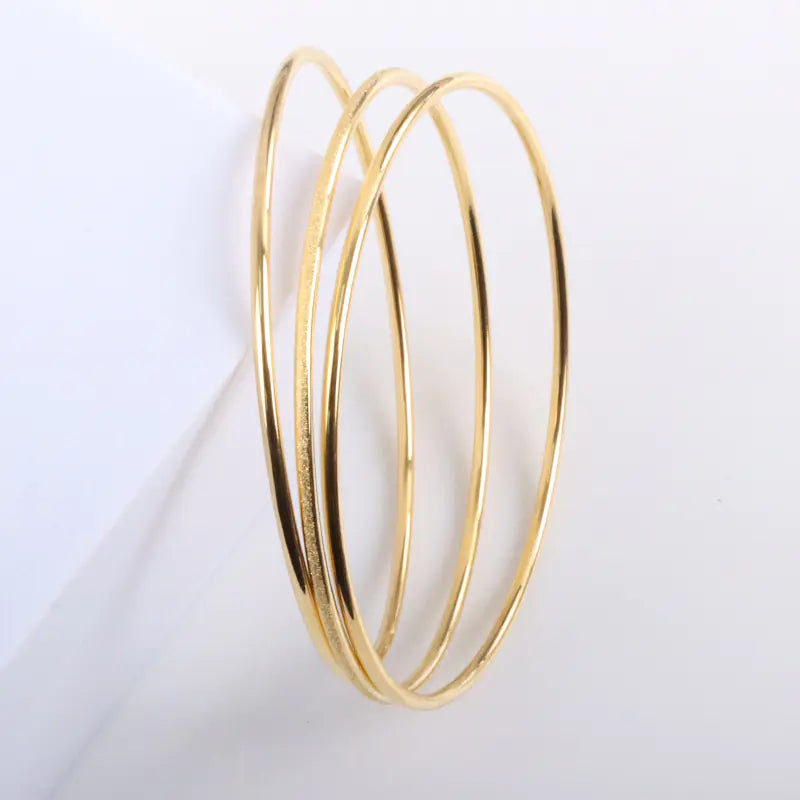 Vietnam Placer Gold Ancient Heritage Bracelet in Titanium