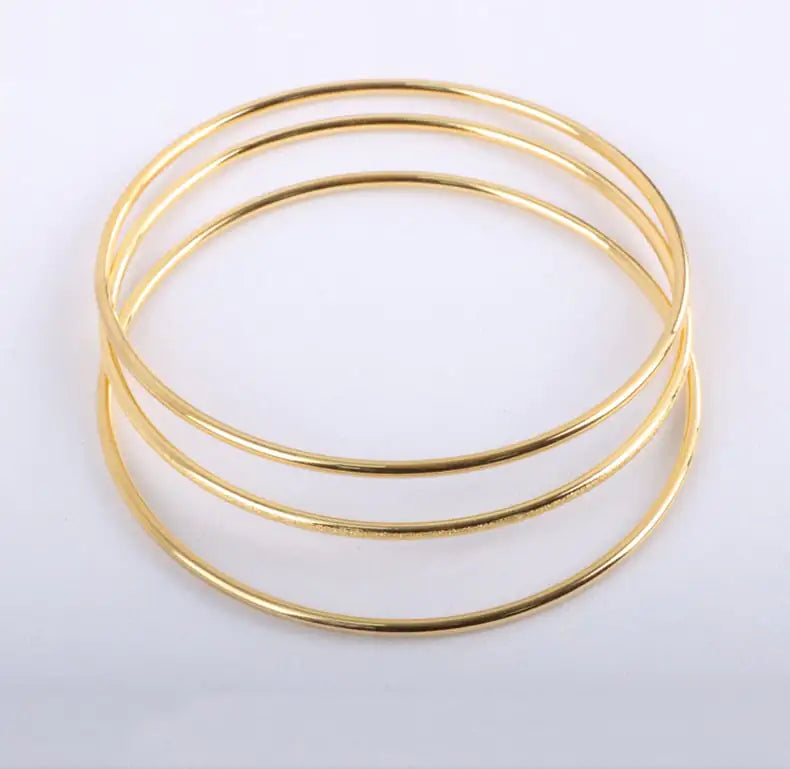 Vietnam Placer Gold Ancient Heritage Bracelet in Titanium