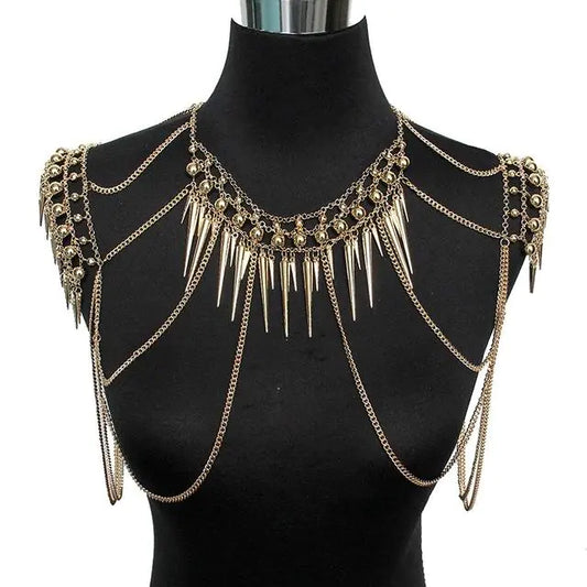Long Necklace - Body Jewelry