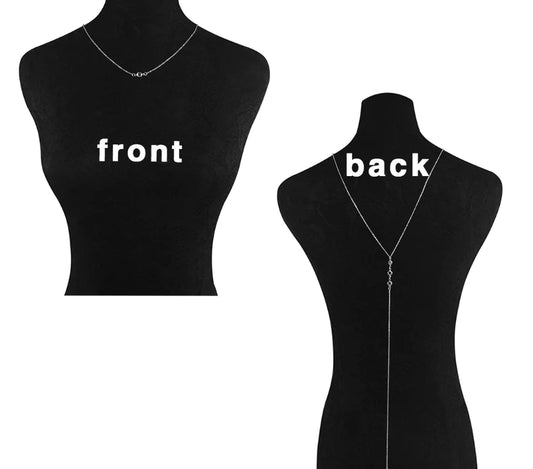 Crystal Body Chain and Necklace Jewelry